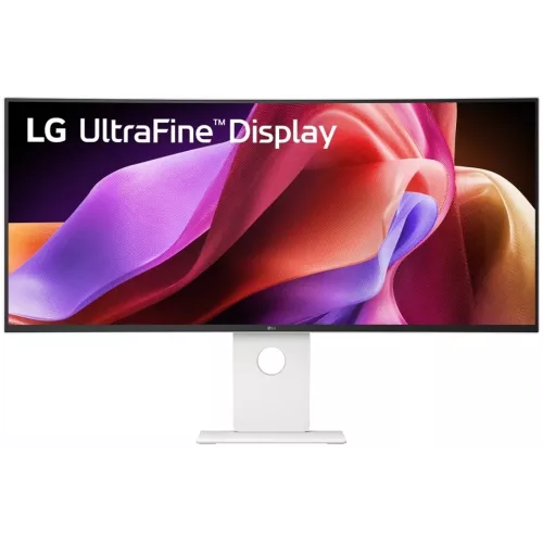 Монитор LG 39.7" UltraFine 40U990A-W белый IPS LED 5ms 21:9 HDMI M/M матовая HAS Piv 2000:1 450cd 178гр/178гр 5120x2160 120Hz FreeSync Premium DP 4K USB 14.1кг