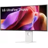Монитор LG 39.7" UltraFine 40U990A-W белый IPS LED 5ms 21:9 HDMI M/M матовая HAS Piv 2000:1 450cd 178гр/178гр 5120x2160 120Hz FreeSync Premium DP 4K USB 14.1кг