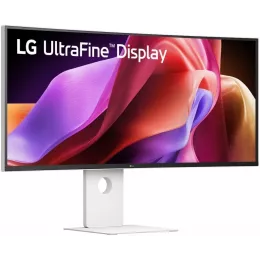 Монитор LG 39.7" UltraFine 40U990A-W белый IPS LED 5ms 21:9 HDMI M/M матовая HAS Piv 2000:1 450cd 178гр/178гр 5120x2160 120Hz FreeSync Premium DP 4K USB 14.1кг