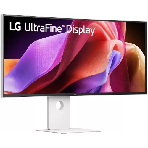 Монитор LG 39.7" UltraFine 40U990A-W белый IPS LED 5ms 21:9 HDMI M/M матовая HAS Piv 2000:1 450cd 178гр/178гр 5120x2160 120Hz FreeSync Premium DP 4K USB 14.1кг