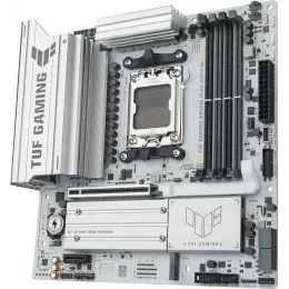Материнская плата Asus TUF GAMING B850M-PLUS WIFI7 W Socket AM5 AMD B850 4xDDR5 mATX AC`97 8ch(7.1) 2.5Gg RAID+HDMI+DP