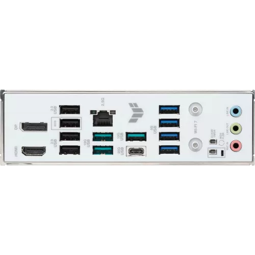 Материнская плата Asus TUF GAMING B850M-PLUS WIFI7 W Socket AM5 AMD B850 4xDDR5 mATX AC`97 8ch(7.1) 2.5Gg RAID+HDMI+DP