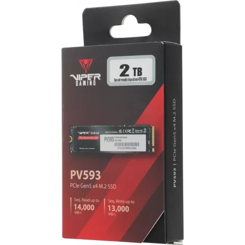 Накопитель SSD Patriot PCIe 5.0 x4 2TB PV593P2TBM28H Viper VP593 M.2 2280