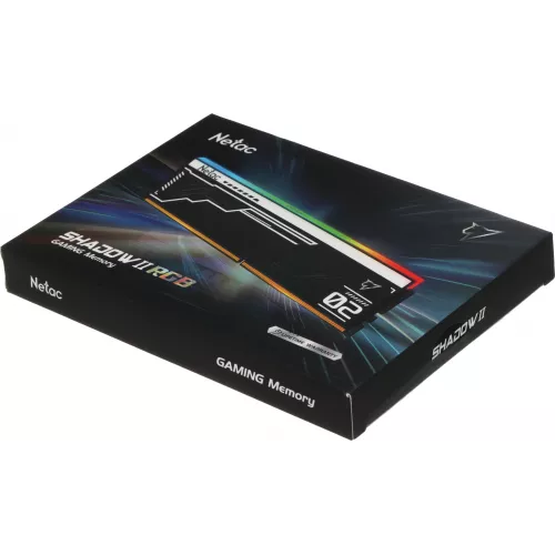 Память DDR5 2x16GB 7600MHz Netac NTS2D5P76DP-32K Shadow II RGB RTL Gaming PC5-60800 CL36 DIMM ECC 288-pin 1.4В с радиатором Ret