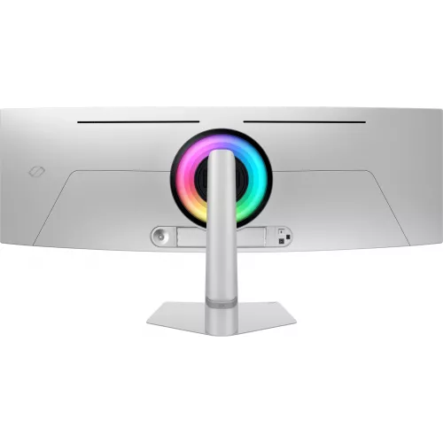 Монитор Samsung 49" Odyssey OLED G9 S49DG934SUXEN серебристый OLED LED 32:9 HDMI полуматовая HAS 250cd 178гр/178гр 5120x1440 240Hz FreeSync Premium Pro DP USB 12.9кг