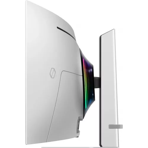 Монитор Samsung 49" Odyssey OLED G9 S49DG934SUXEN серебристый OLED LED 32:9 HDMI полуматовая HAS 250cd 178гр/178гр 5120x1440 240Hz FreeSync Premium Pro DP USB 12.9кг