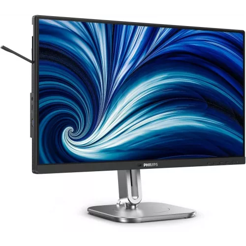 Монитор Philips 23.8" 24B2N4200 черный IPS LED 16:9 HDMI M/M матовая HAS Piv 300cd 178гр/178гр 1920x1080 120Hz VGA DP FHD USB 5.45кг