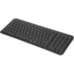 Клавиатура + мышь Logitech MK250 Compact MR0114 клав:графитовый мышь:графитовый USB беспроводная BT Multimedia (920-013853)