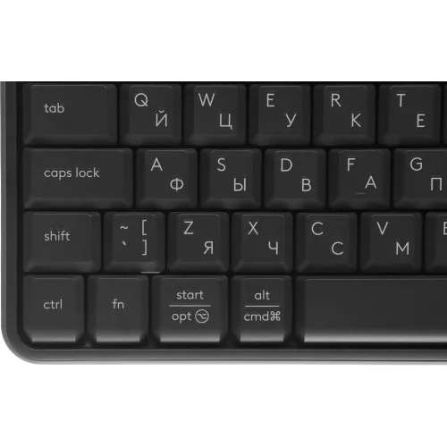 Клавиатура + мышь Logitech MK250 Compact MR0114 клав:графитовый мышь:графитовый USB беспроводная BT Multimedia (920-013853)