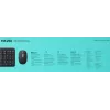 Клавиатура + мышь Logitech MK250 Compact MR0114 клав:графитовый мышь:графитовый USB беспроводная BT Multimedia (920-013853)