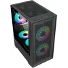 Корпус Accord ACC-1902 черный без БП mATX 7x120mm 2xUSB2.0 1xUSB3.0 audio bott PSU