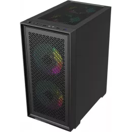 Корпус Accord ACC-1902 черный без БП mATX 7x120mm 2xUSB2.0 1xUSB3.0 audio bott PSU