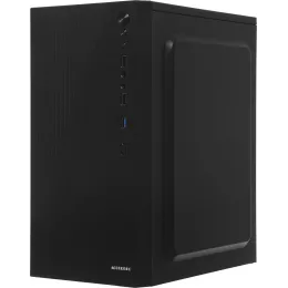 Корпус Accord ACC-XA09 черный без БП mATX 1x80mm 1x120mm 2xUSB2.0 1xUSB3.0 audio bott PSU