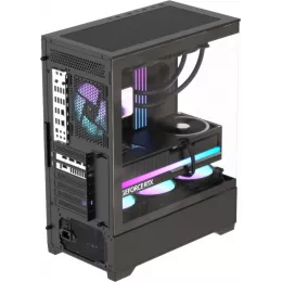 Корпус Formula Crystal Z1 V2 черный без БП ATX 6x120mm 2x140mm 1xUSB2.0 1xUSB3.0 audio bott PSU