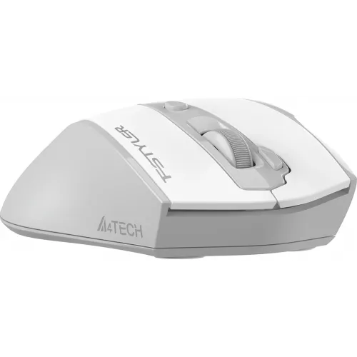 Мышь A4Tech Fstyler FG55S Plus белый оптическая 3200dpi беспров. USB 7but
