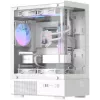 Корпус Formula Crystal Z1CM v2 белый без БП mATX 1xUSB2.0 1xUSB3.0 audio bott PSU