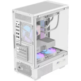 Корпус Formula Crystal Z1CM v2 белый без БП mATX 1xUSB2.0 1xUSB3.0 audio bott PSU