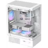 Корпус Formula Crystal Z1CM v2 белый без БП mATX 1xUSB2.0 1xUSB3.0 audio bott PSU