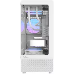 Корпус Formula Crystal Z1CM v2 белый без БП mATX 1xUSB2.0 1xUSB3.0 audio bott PSU