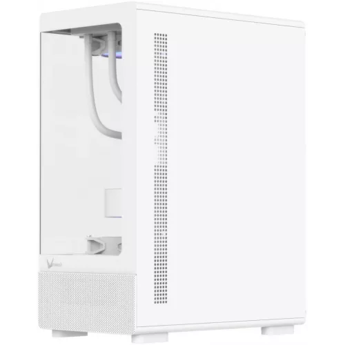 Корпус Formula Crystal Z1CM v2 белый без БП mATX 1xUSB2.0 1xUSB3.0 audio bott PSU