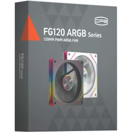 Вентилятор для корпуса PcCooler FG120 ARGB 120х120x25 черный 4-pin 28.4дБ (FG120 ARGB BK) Ret