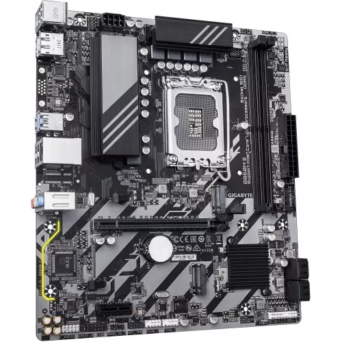 Материнская плата Gigabyte B860M E Soc-1851 Intel B860 2xDDR5 mATX AC`97 8ch(7.1) GbLAN RAID+HDMI+DP