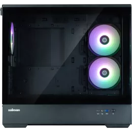 Корпус Zalman P30 V2 черный без БП mATX 6x120mm 5x140mm 1xUSB3.0 audio bott PSU