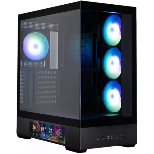Корпус Zalman P40 DS черный без БП ATX 6x120mm 2x140mm 2xUSB3.0 audio bott PSU