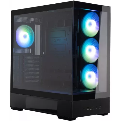 Корпус Zalman P40 DS черный без БП ATX 6x120mm 2x140mm 2xUSB3.0 audio bott PSU