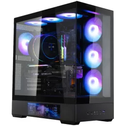 Корпус Zalman P40 DS черный без БП ATX 6x120mm 2x140mm 2xUSB3.0 audio bott PSU