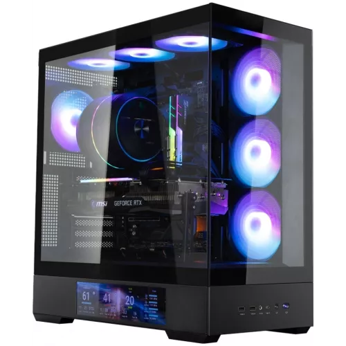 Корпус Zalman P40 DS черный без БП ATX 6x120mm 2x140mm 2xUSB3.0 audio bott PSU