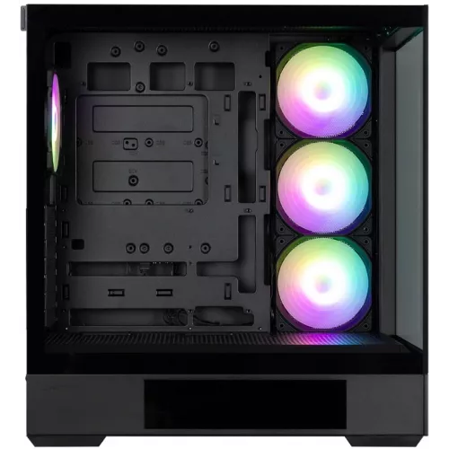 Корпус Zalman P40 DS черный без БП ATX 6x120mm 2x140mm 2xUSB3.0 audio bott PSU