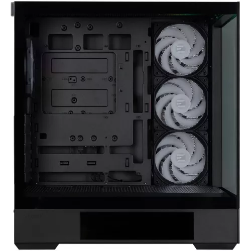 Корпус Zalman P40 DS черный без БП ATX 6x120mm 2x140mm 2xUSB3.0 audio bott PSU