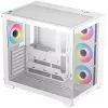 Корпус Deepcool CG530 4F белый без БП ATX 6x120mm 4x140mm 1xUSB3.0 audio bott PSU