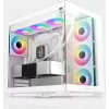 Корпус Deepcool CG530 4F белый без БП ATX 6x120mm 4x140mm 1xUSB3.0 audio bott PSU