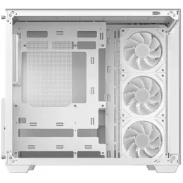 Корпус Deepcool CG530 4F белый без БП ATX 6x120mm 4x140mm 1xUSB3.0 audio bott PSU
