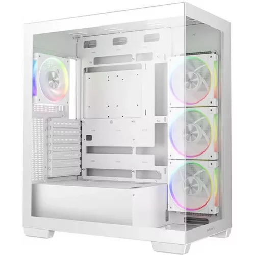 Корпус Deepcool CG580 4F V2 WH белый без БП ATX 6x120mm 4x140mm 2xUSB3.0 audio bott PSU