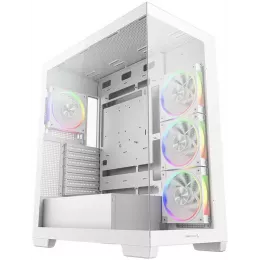 Корпус Deepcool CG580 4F V2 WH белый без БП ATX 6x120mm 4x140mm 2xUSB3.0 audio bott PSU