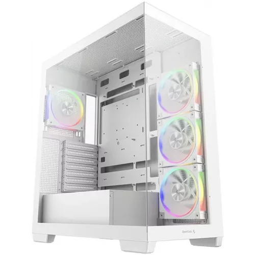 Корпус Deepcool CG580 4F V2 WH белый без БП ATX 6x120mm 4x140mm 2xUSB3.0 audio bott PSU