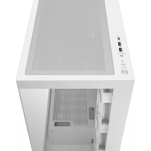 Корпус Deepcool CG580 4F V2 WH белый без БП ATX 6x120mm 4x140mm 2xUSB3.0 audio bott PSU