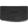 Клавиатура Logitech Wave Keys графитовый USB беспроводная BT/Radio slim Ergo LED (подставка для запястий) (920-012319)