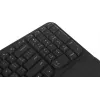 Клавиатура Logitech Wave Keys графитовый USB беспроводная BT/Radio slim Ergo LED (подставка для запястий) (920-012319)