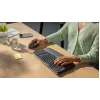 Клавиатура Logitech Wave Keys графитовый USB беспроводная BT/Radio slim Ergo LED (подставка для запястий) (920-012319)