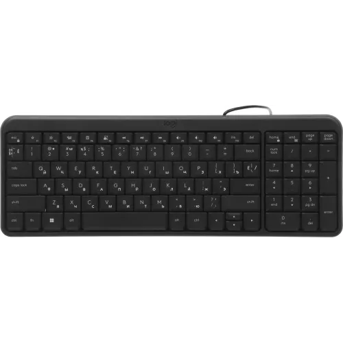 Клавиатура Logitech K106 черный USB slim (920-013902)