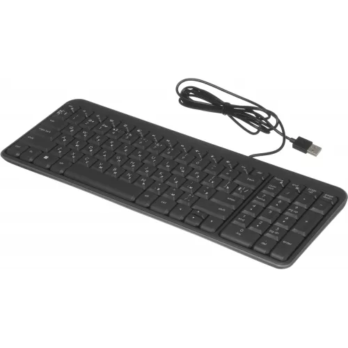 Клавиатура Logitech K106 черный USB slim (920-013902)