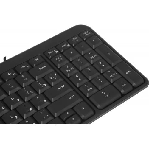 Клавиатура Logitech K106 черный USB slim (920-013902)