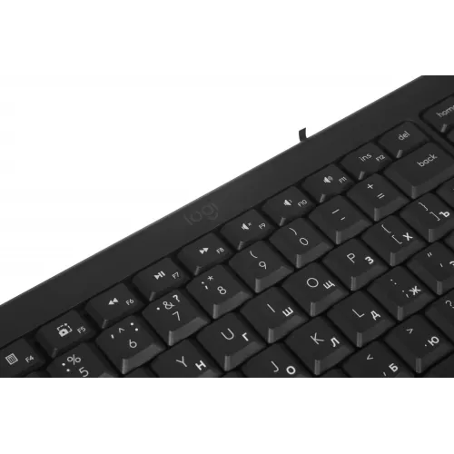 Клавиатура Logitech K106 черный USB slim (920-013902)