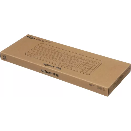 Клавиатура Logitech K106 черный USB slim (920-013902)