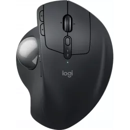 Трекбол Logitech Trackball MX Ergo S графитовый оптическая 2048dpi silent беспров. BT/Radio USB 8but (910-007261)