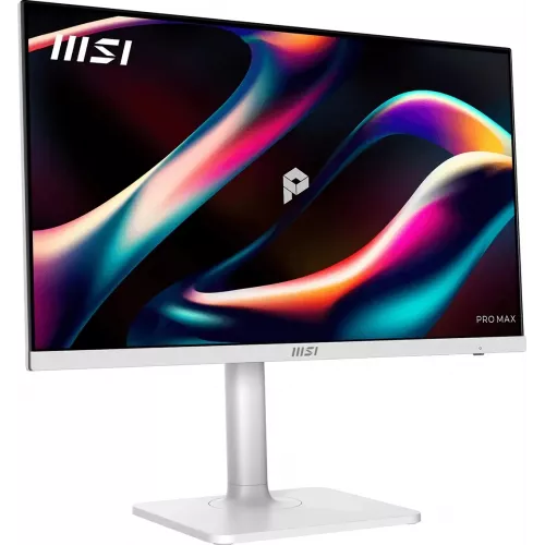 Монитор MSI 23.8" Pro Max MAX 241PHW E14 белый IPS LED 16:9 HDMI M/M матовая HAS Piv 1500:1 300cd 178гр/178гр 1920x1080 144Hz DP FHD USB 5.35кг